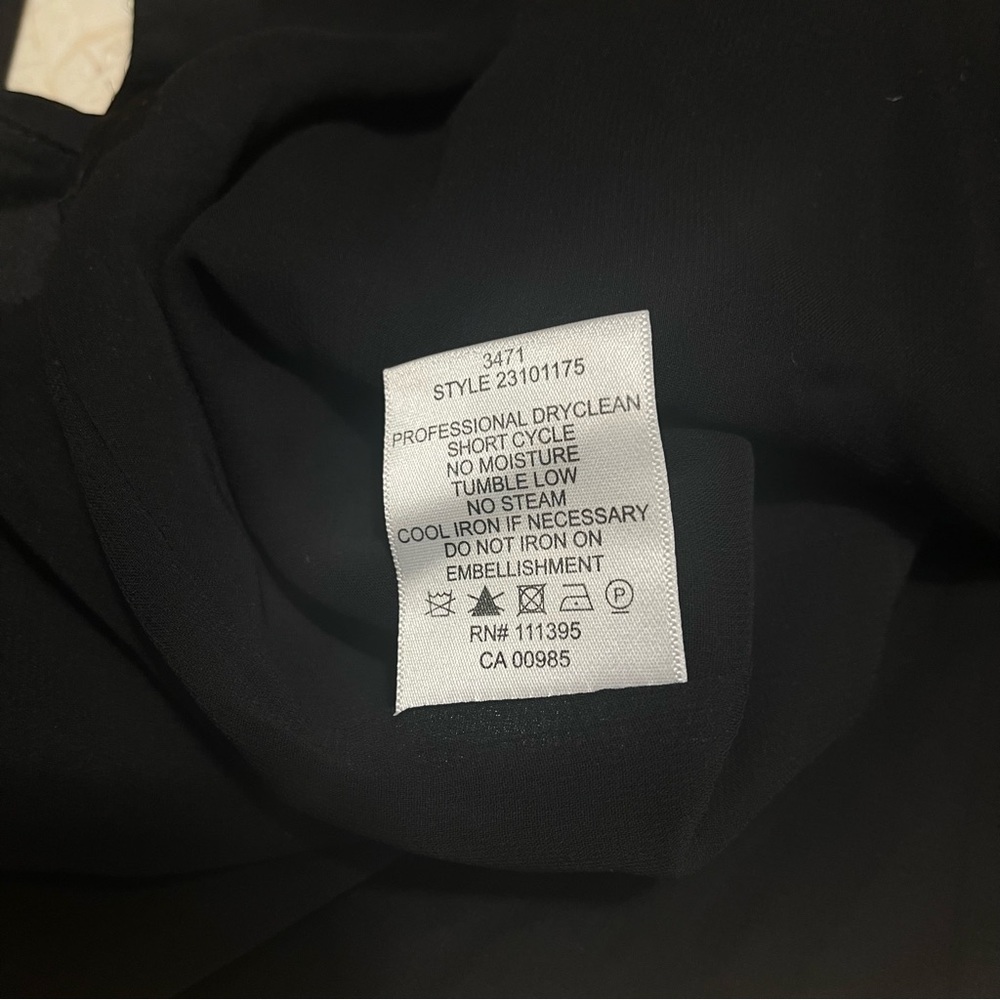 Tory Burch Satin Beaded Neckline Mini Dress/Tunic - Picture 10 of 11